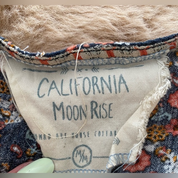 California Moon Rise Bohemian medium top - Picture 5 of 6